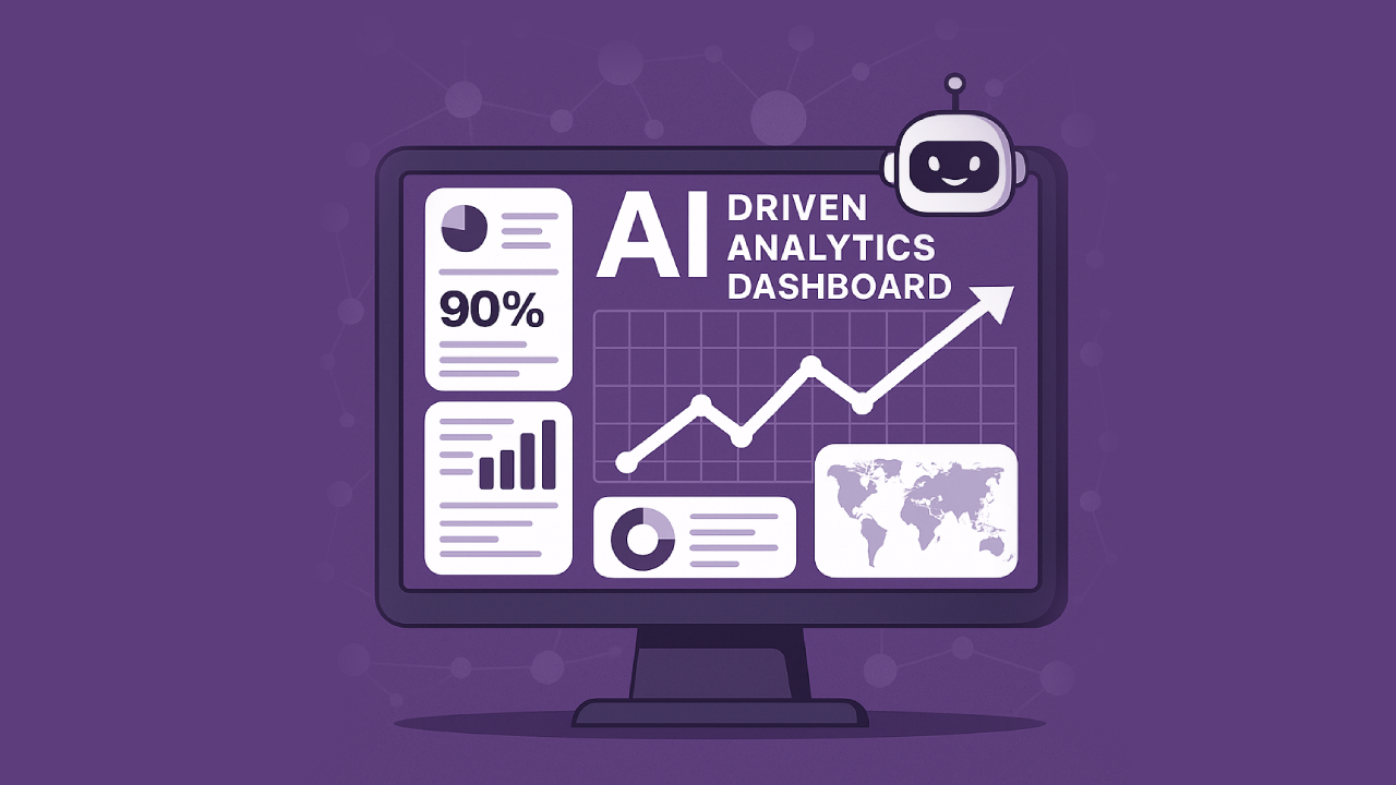 AI analytics mock-up